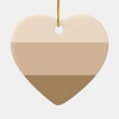 Ornement Brown en céramique rayée Ombre (Dos)