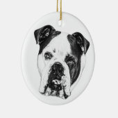 Ornement Bulldog Tree-Light (Droite)