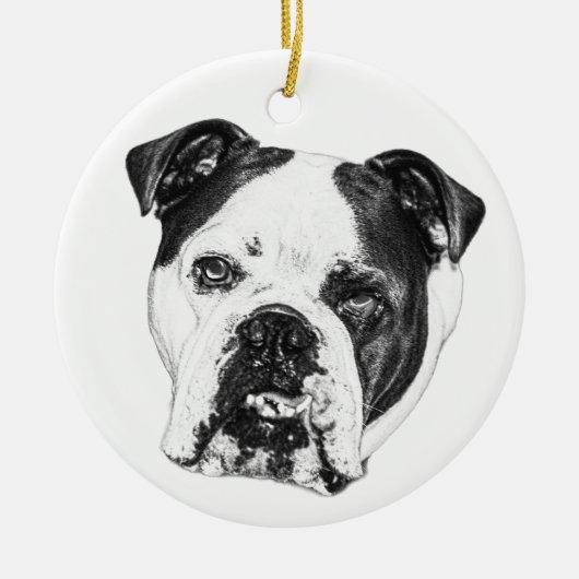 Ornement Bulldog Tree-Light (Devant)