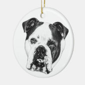Ornement Bulldog Tree-Light (Gauche)