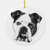 Ornement Bulldog Tree-Light (Dos)