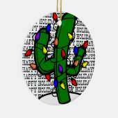 Ornement Cactus de Noël (Droite)
