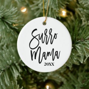 Ornement cadeau de Noël de remplacement