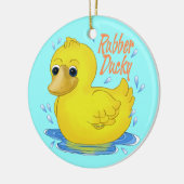 Ornement Canard en caoutchouc (Gauche)