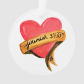 Ornement cardiaque (devant)