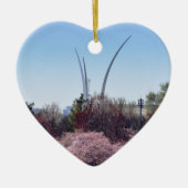 Ornement cardiaque commémoratif de la Force aérien (Devant)