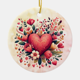 Ornement cardiaque de Valentine