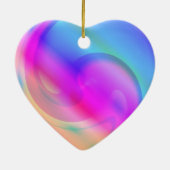 Ornement cardiaque psychédélique (Dos)