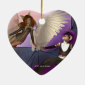 Ornement cardiaque tempéré (Dos)