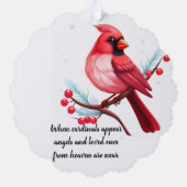 ornement cardinal (Verso)