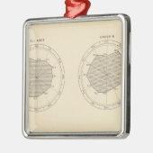 Ornement Carré Argenté 113 Décès par mois 1900 (Gauche)