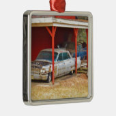 Ornement Carré Argenté 1963 Silver Sadan deville (Droite)