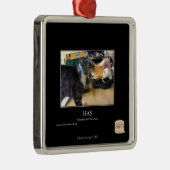 ORNEMENT CARRÉ ARGENTÉ A (Droite)