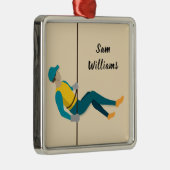 Ornement Carré Argenté Absence (Droite)