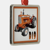 Ornement Carré Argenté Allis-Chalmers D19 (Droite)