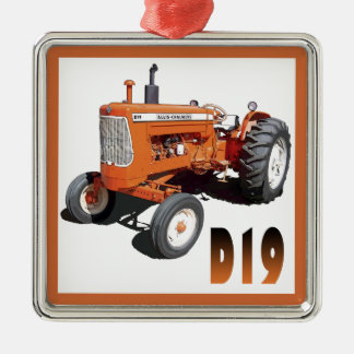 Ornement Carré Argenté Allis-Chalmers D19