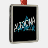 Ornement Carré Argenté Altoona Pennsylvanie (Droite)