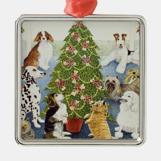 Ornement Carré Argenté Anticipation (Devant)