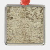 Ornement Carré Argenté Antigua (Devant)