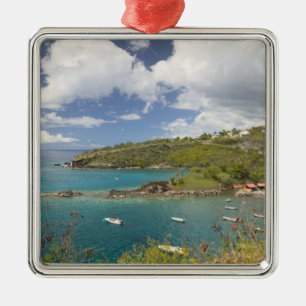 Ornement Carré Argenté ANTILLES FRANÇAISES (FWI), Guadeloupe, Basse,
