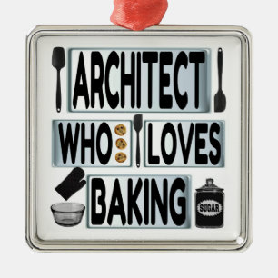 Ornement Carré Argenté Architect Aime Baking