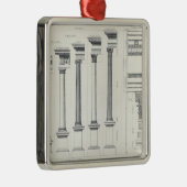 Ornement Carré Argenté Architecture I : Ordres d'architecture (Droite)