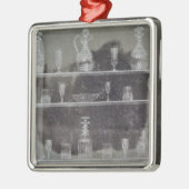 Ornement Carré Argenté Articles de verre (Gauche)