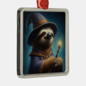 Ornement Carré Argenté Assistant Sloth (Droite)