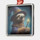 Ornement Carré Argenté Assistant Sloth (Gauche)