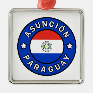 Ornement Carré Argenté Asunción Paraguay
