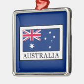 Ornement Carré Argenté Australie (Gauche)