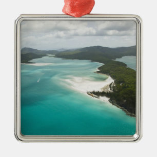 Ornement Carré Argenté Australie, Queensland, côte de Whitsunday, 2