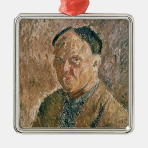 Ornement Carré Argenté Autoportrait, 1923