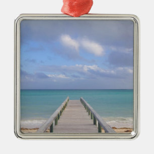 Ornement Carré Argenté BAHAMAS, île de Grand Bahama, côté est :