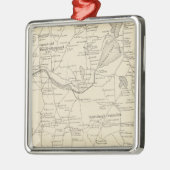 Ornement Carré Argenté Barnstead, Belknap Co (Gauche)