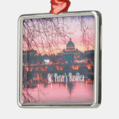 Ornement Carré Argenté Basilique Saint-Pierre, Rome, Italie (Gauche)