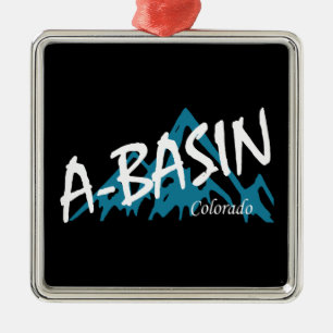 Ornement Carré Argenté Bassin d'Arapahoe Colorado