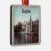 Ornement Carré Argenté Belgique - Canal Bruxelles (Droite)