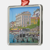 Ornement Carré Argenté Bellagio (Gauche)