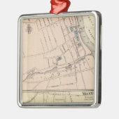 Ornement Carré Argenté Belleville, Montclair, NJ (Gauche)