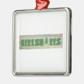 Ornement Carré Argenté Berkshires (Gauche)