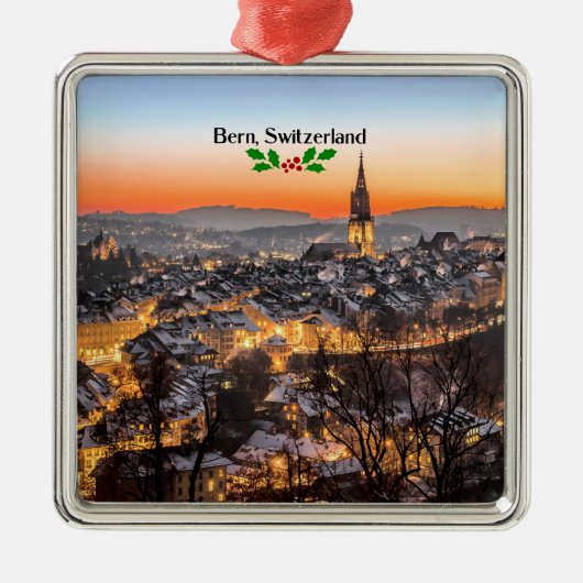 Ornement Carré Argenté Bern, Switzerland (Devant)