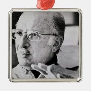 Ornement Carré Argenté Bernard Malamud