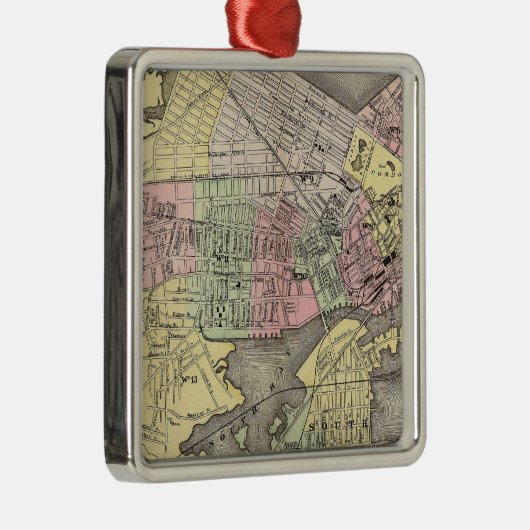 Ornement Carré Argenté Boston 3 (Droite)