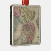 Ornement Carré Argenté Boston et villes adjacentes (Droite)