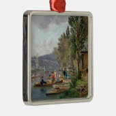 Ornement Carré Argenté Bougival, 1873 (Droite)