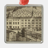 Ornement Carré Argenté Brasserie de A Reymann (Devant)