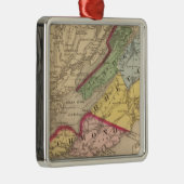 Ornement Carré Argenté Breton de cap, comtés de Richmond, NS (Droite)