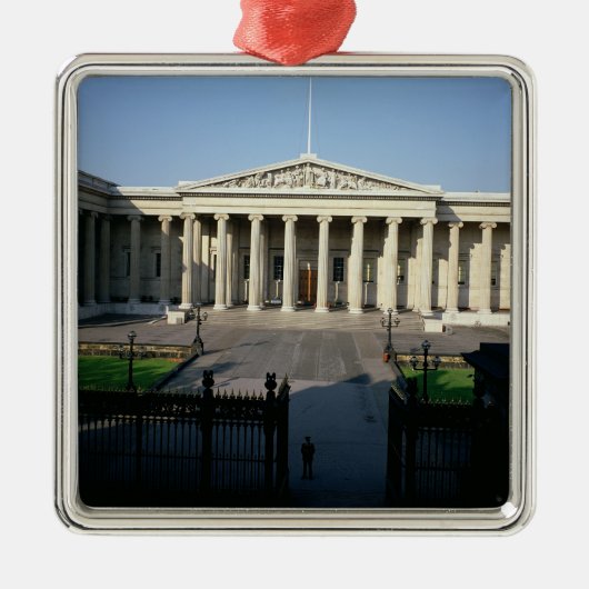 Ornement Carré Argenté British Museum (Devant)