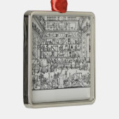 Ornement Carré Argenté Cabinet de physique, 1687 (Droite)